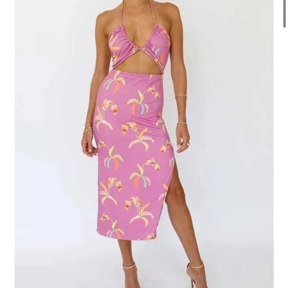 Resa Nikki Barbados Dress Size L - Picture 2 of 7